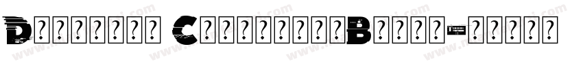 Delivery CondensedBlack字体转换